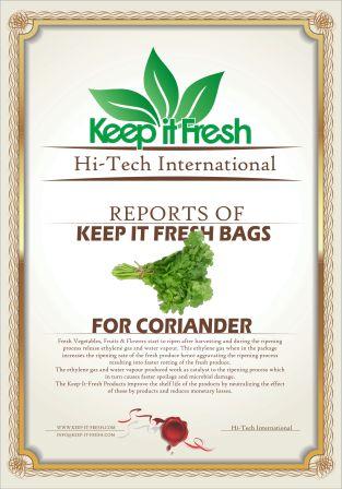  KIF Bags for Coriander