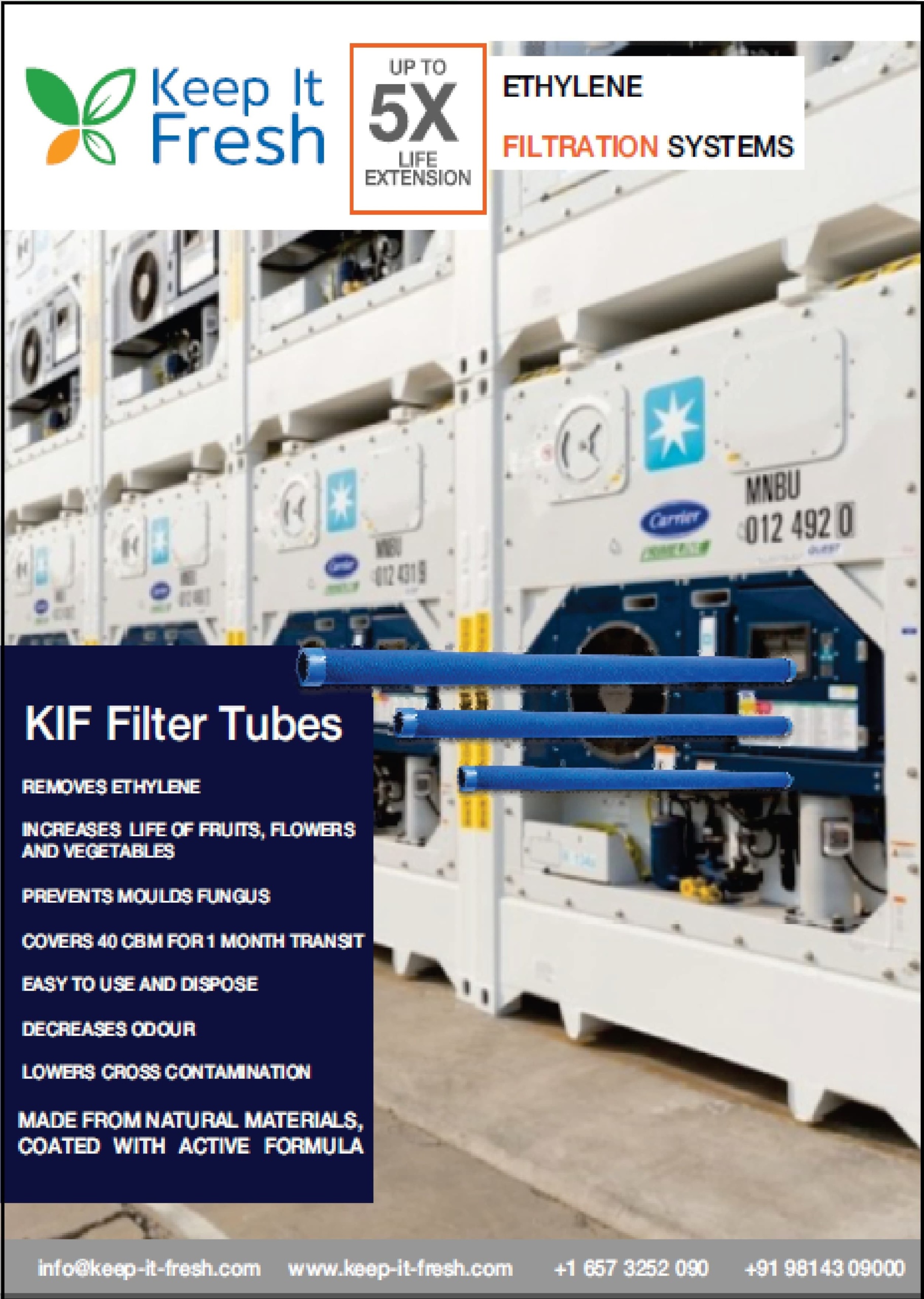 KIF-Filter Tubes