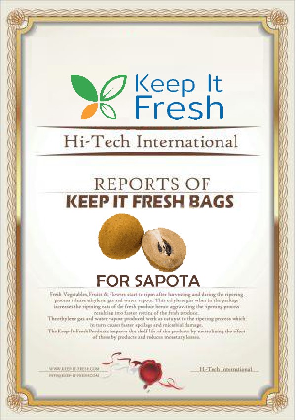  KIF Bags for Sapota