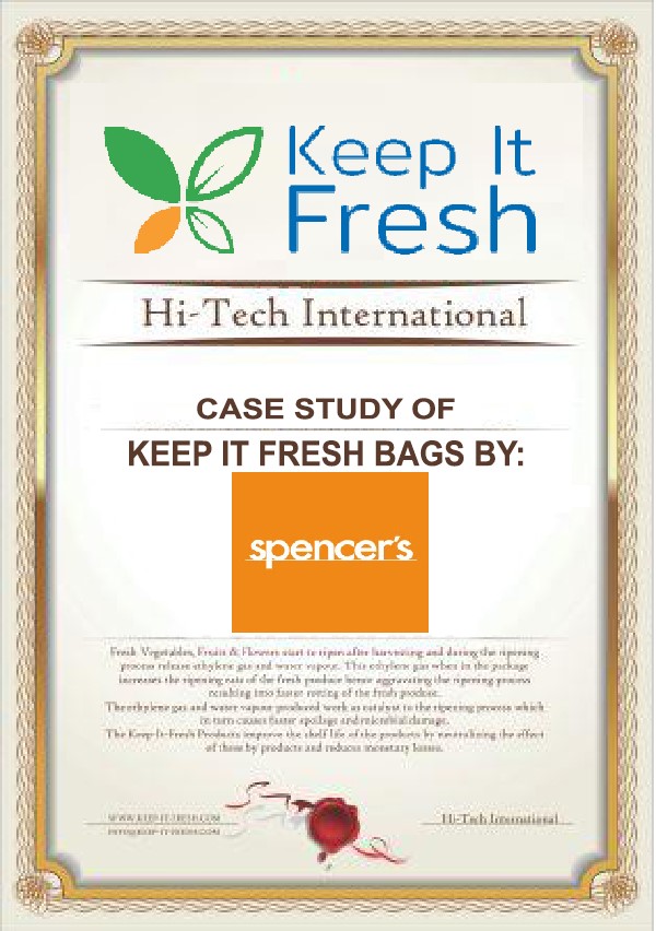  Case Study By Spencer′s